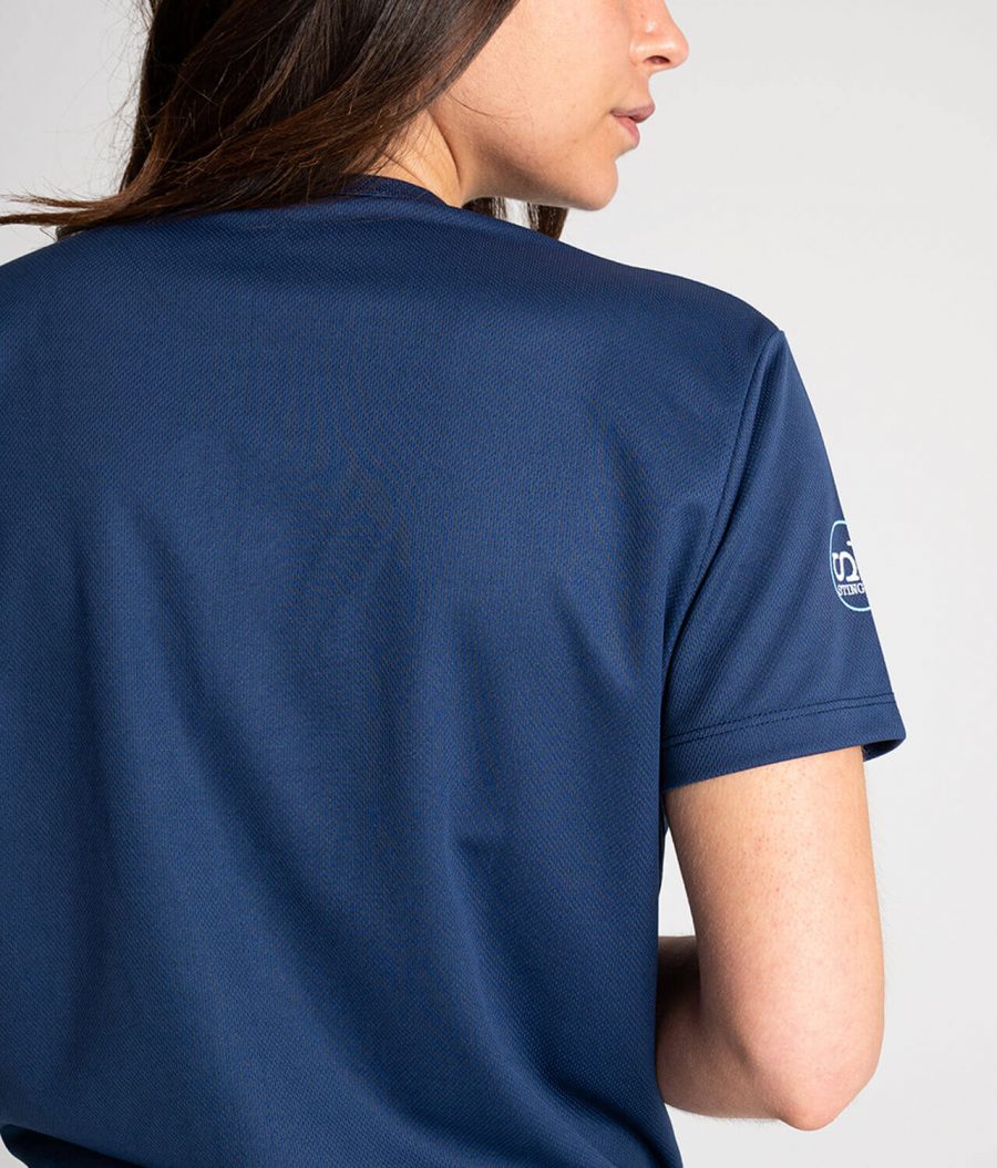 Camiseta técnica antimosquitos mujer azul 5