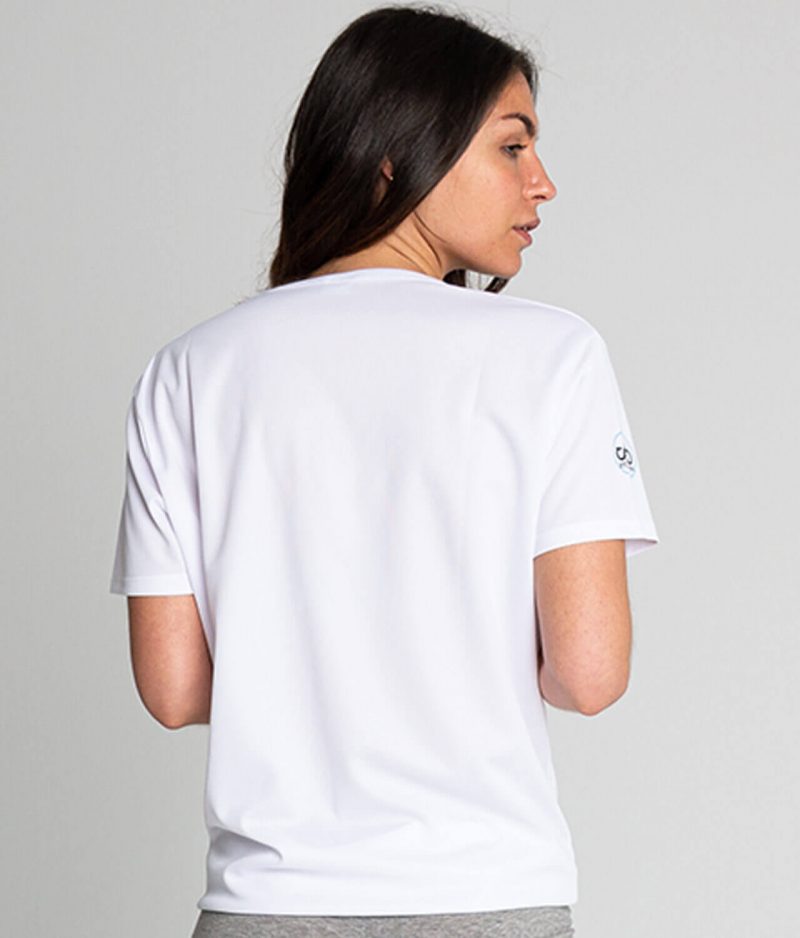 Camiseta antimosquitos técnica mujer blanca 4